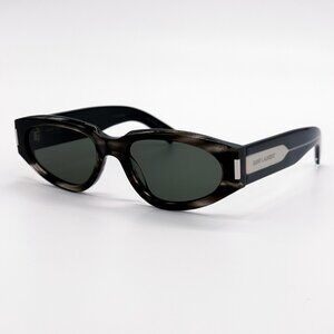 NEW SAINT LAURENT SUNGLASSES SL618 004 UNISEX GREY EYEWEAR SAINT LAURENT